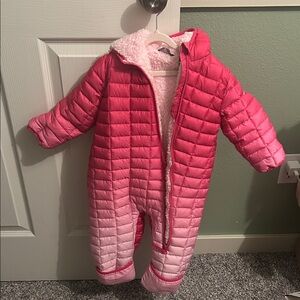 Cozy Pink Gradient Kids Footie